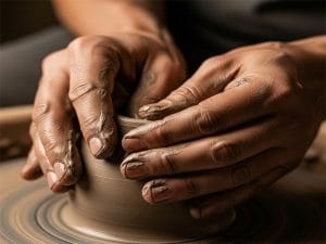 سفال و سرامیک درمانی، غالباً زیر مجموعهای از هنر درمانی (Art Therapy) قرار میگیرد.